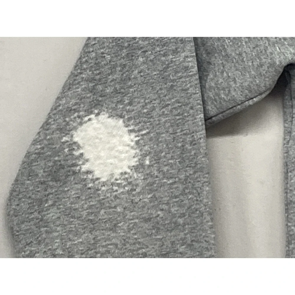 Nike Air Jordan Sweatshirt Hoodie Mens SMALL Gray Black‎ Jumpman Logo Pocket